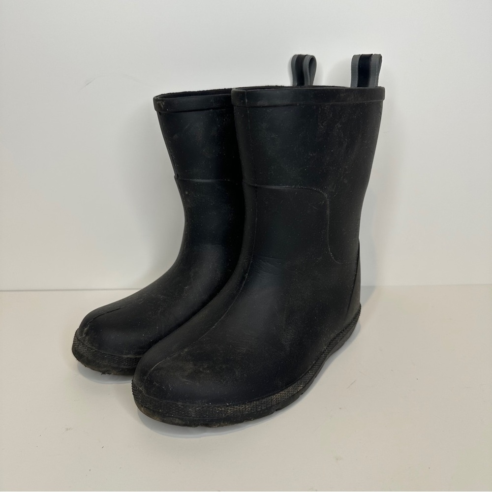 Totes Boys Rain Boots Black Size 9/10